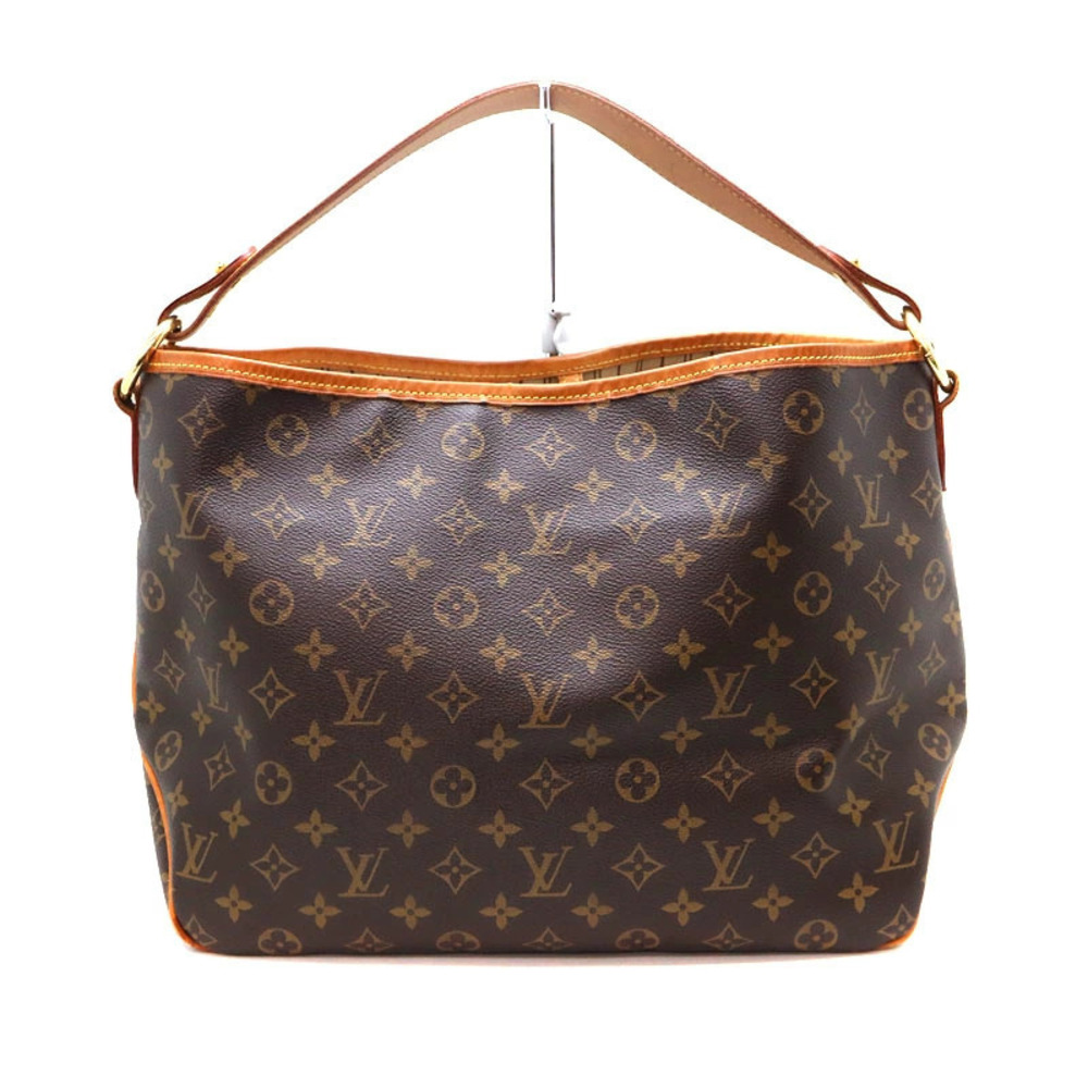 Louis Vuitton Shoulder Monogram Delightful Canvas Bag Brown